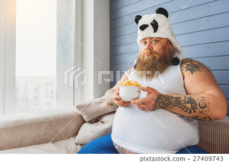 Upset thick guy is on a diet Upset thick guy is on a diet 27409743