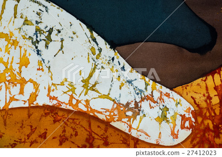 Abstraction, fragment, hot batik, background Abstraction, fragment, hot batik, background 27412023