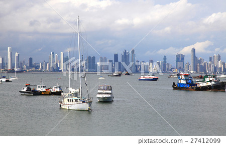 巴拿馬城的港口風景 巴拿馬城的港口風景 27412099