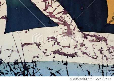 Abstraction, fragment, hot batik, background Abstraction, fragment, hot batik, background 27412377
