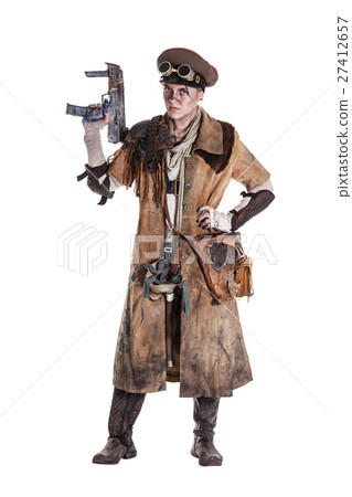Post apocalypse female survivor 27412657
