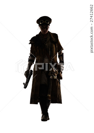 Post apocalypse female survivor 27412662