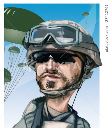 United States paratrooper 27412761