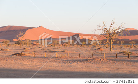 The scenic Sossusvlei, Namibia. 27412851