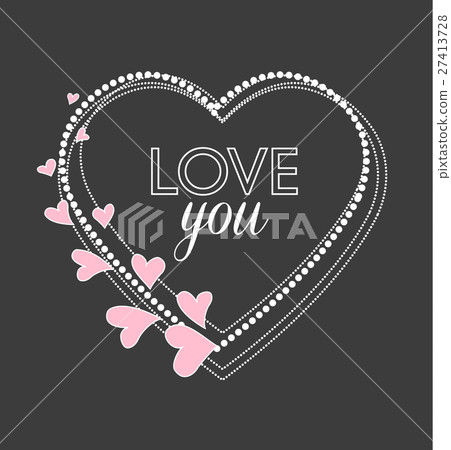 Vector decoration heart Vector decoration heart 27413728