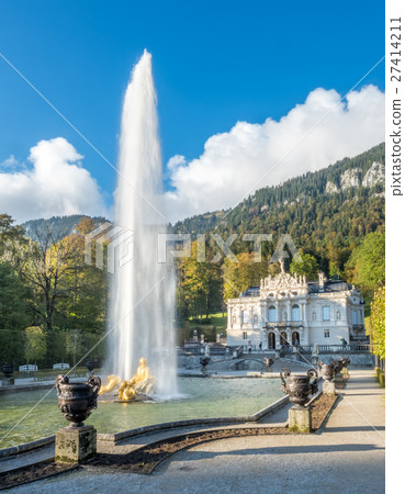 Linderhof palace in Ettal, Germany Linderhof palace in Ettal, Germany 27414211