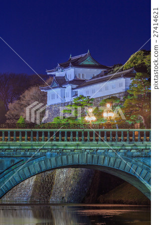 Light up of the Imperial Palace (Fushimi Tower) 27414621