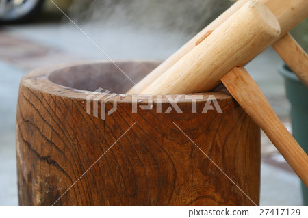 Mochi mortar and pestle 27417129