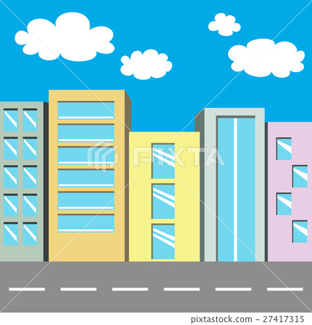 Illustration material: City building Illustration material: City building 27417315