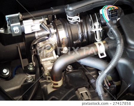 throttle body with air intake, rubber pipe sensor throttle body with air intake, rubber pipe sensor 27417858