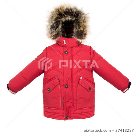 Warm jacket isolated Warm jacket isolated 27418257