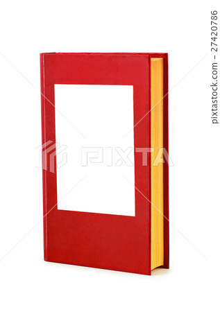 Blank red hardback book Blank red hardback book 27420786