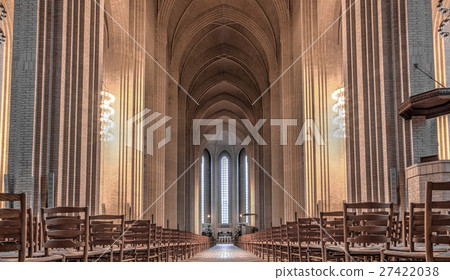 Grundtvigs Church in Copenhagen, Denmark 27422038