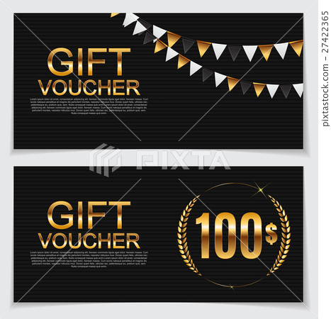 Gift Voucher Template for Discount Coupon Vector Gift Voucher Template for Discount Coupon Vector 27422365