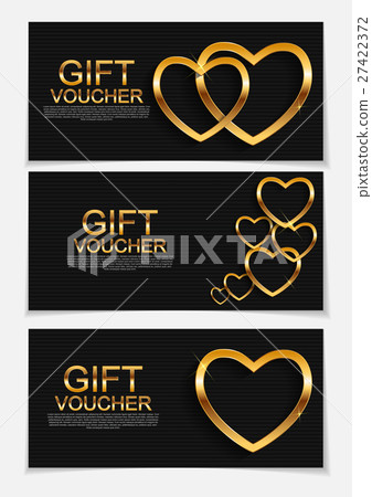 Gift Voucher Template for Discount Coupon  Vector 27422372