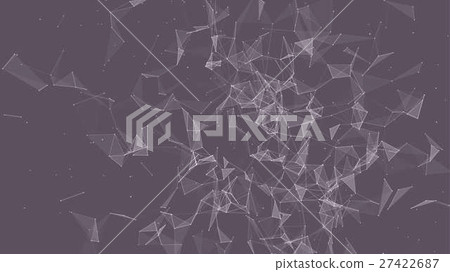 triangle mosaic vector background design 27422687