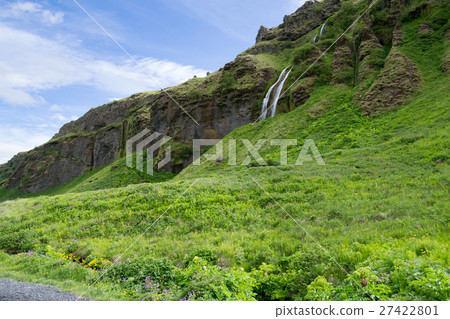 Seljalandsfoss waterfall in Iceland Seljalandsfoss waterfall in Iceland 27422801