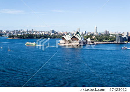 Opera house from the top of the bridge Opera house from the top of the bridge 27423012