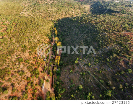 Aerial. Village of Alte, Loule region. Captured 27423155