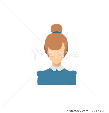 Profile Icon Female Avatar, Woman Cartoon Portrait 27423312