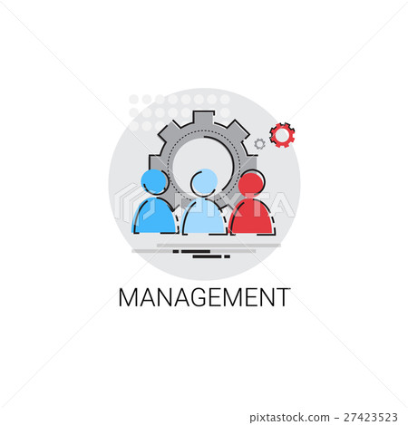 Management Business Team Leadership Icon 27423523