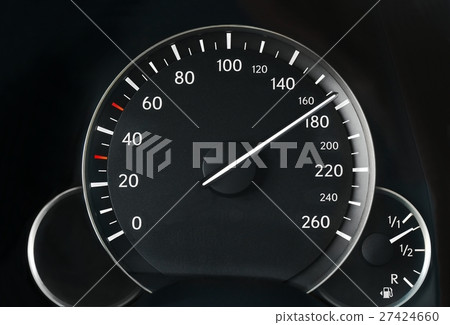Speedometer of a car 27424660