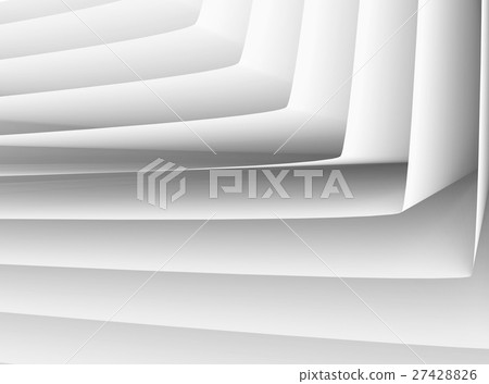 3D render paper folding - Stock Illustration [27428826] - PIXTA