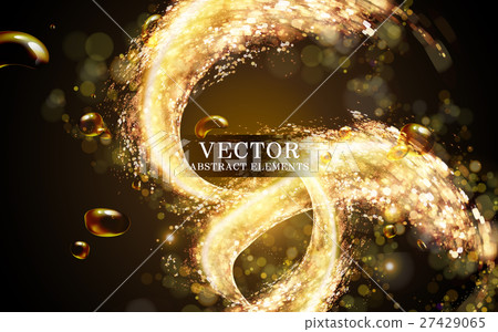 golden light elements 27429065