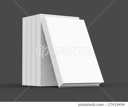 3D rendering books mockup 27429494