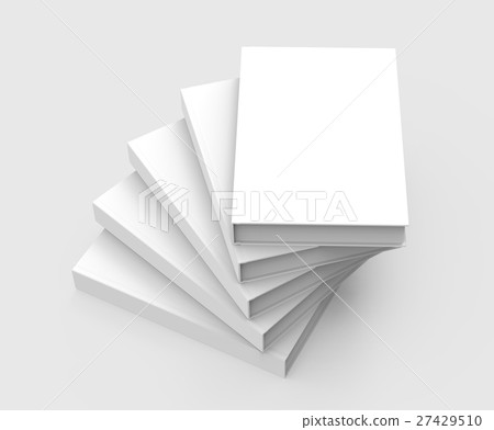 five books piling up - Stock Illustration [27429510] - PIXTA