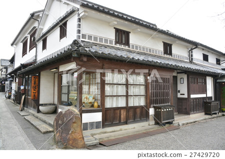 [岡山縣]倉敷美坎地區的城市景觀 27429720