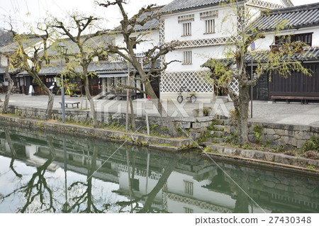 [岡山縣]倉敷美坎地區的城市景觀 27430348
