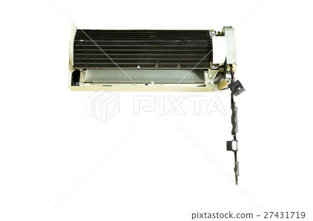 Air conditioner during cleaning process radiator Air conditioner during cleaning process radiator 27431719