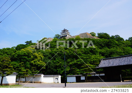 Marugamei噴泉入口門和城堡塔 Marugamei噴泉入口門和城堡塔 27433825