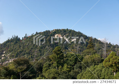 宮島索道Lishiwa站，觀賞山山，廣島 27434671