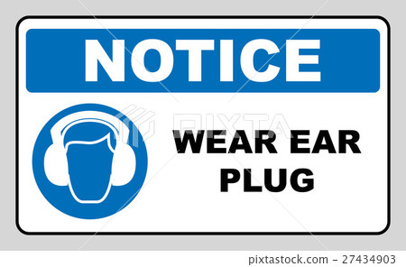 wear earmuffs or ear plugs wear earmuffs or ear plugs 27434903