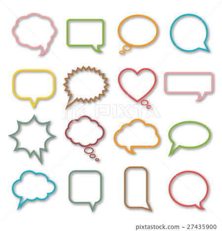 Speech bubble 27435900