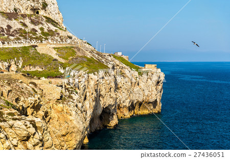 Seaside of Gibraltar at Europa Point Seaside of Gibraltar at Europa Point 27436051