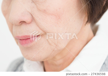 高級護膚圖像白色背面 27436598