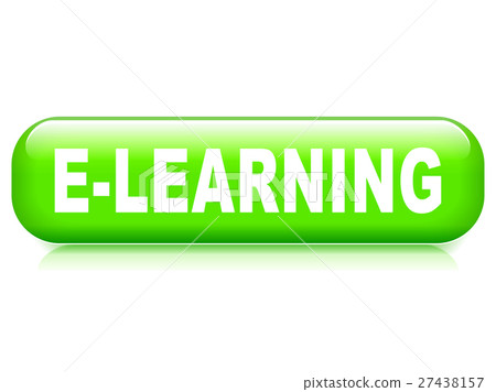 learning button on white background - Stock Illustration [27438157] - PIXTA
