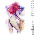 Portrait of a nude girl 27440020