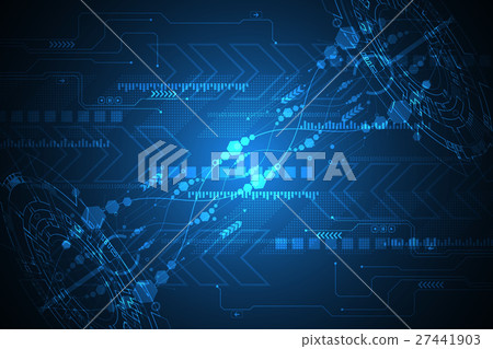 Vector abstract background technology concept. Vector abstract background technology concept. 27441903