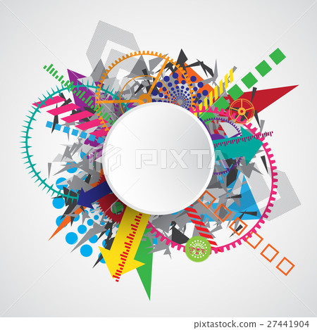 Vector abstract background technology concept. Vector abstract background technology concept. 27441904