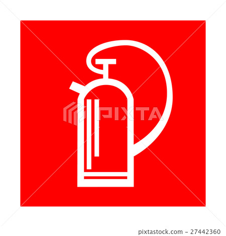 Fire extinguisher sign Fire extinguisher sign 27442360