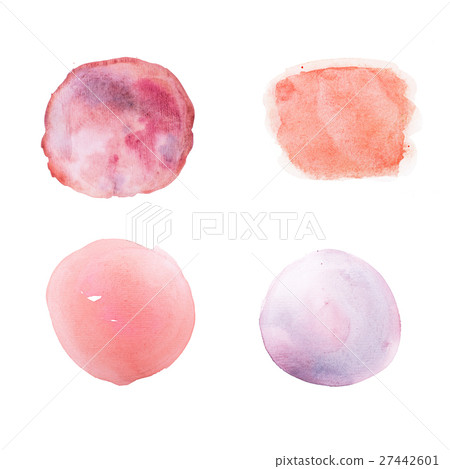 Abstract watercolor aquarelle hand drawn colorful Abstract watercolor aquarelle hand drawn colorful 27442601