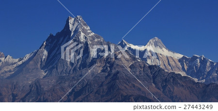 Mount Machapuchare and Lamjung Himal 27443249