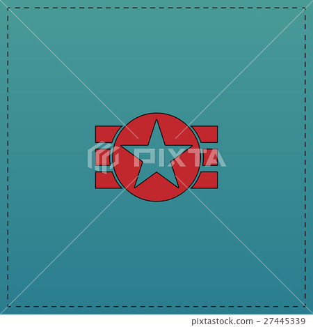 ribbon star computer symbol ribbon star computer symbol 27445339