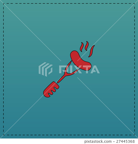 Sausage computer symbol Sausage computer symbol 27445368