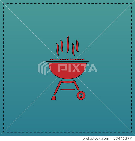 barbecue computer symbol - Stock Illustration [27445377] - PIXTA