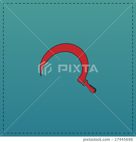 Sickle computer symbol Sickle computer symbol 27445698